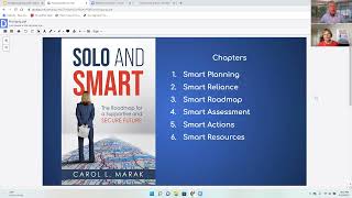 Discussion with author of Solo and Smart, The Roadmap for a Supportive and Secure Future