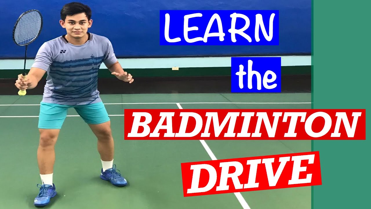LEARN the BADMINTON How up pace of your game with the drive #badmintondrive - YouTube