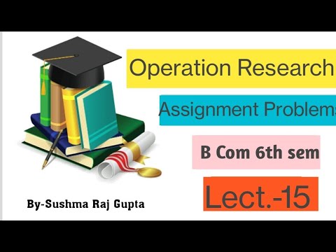 Operation Research/Assignment Problems-3/Salesman Problem/Restricted ...