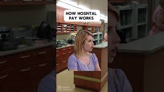 How hospital pay really works #nurselife #funny #nursing