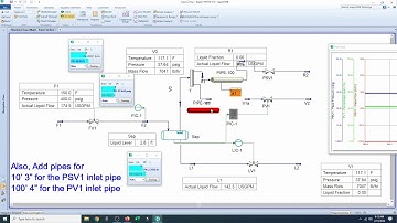 Dynamic simulation for Relief scenario - Case C, Vessel overfill part 2