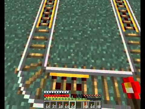 Как в Minecraft пользоваться вагонеткой.