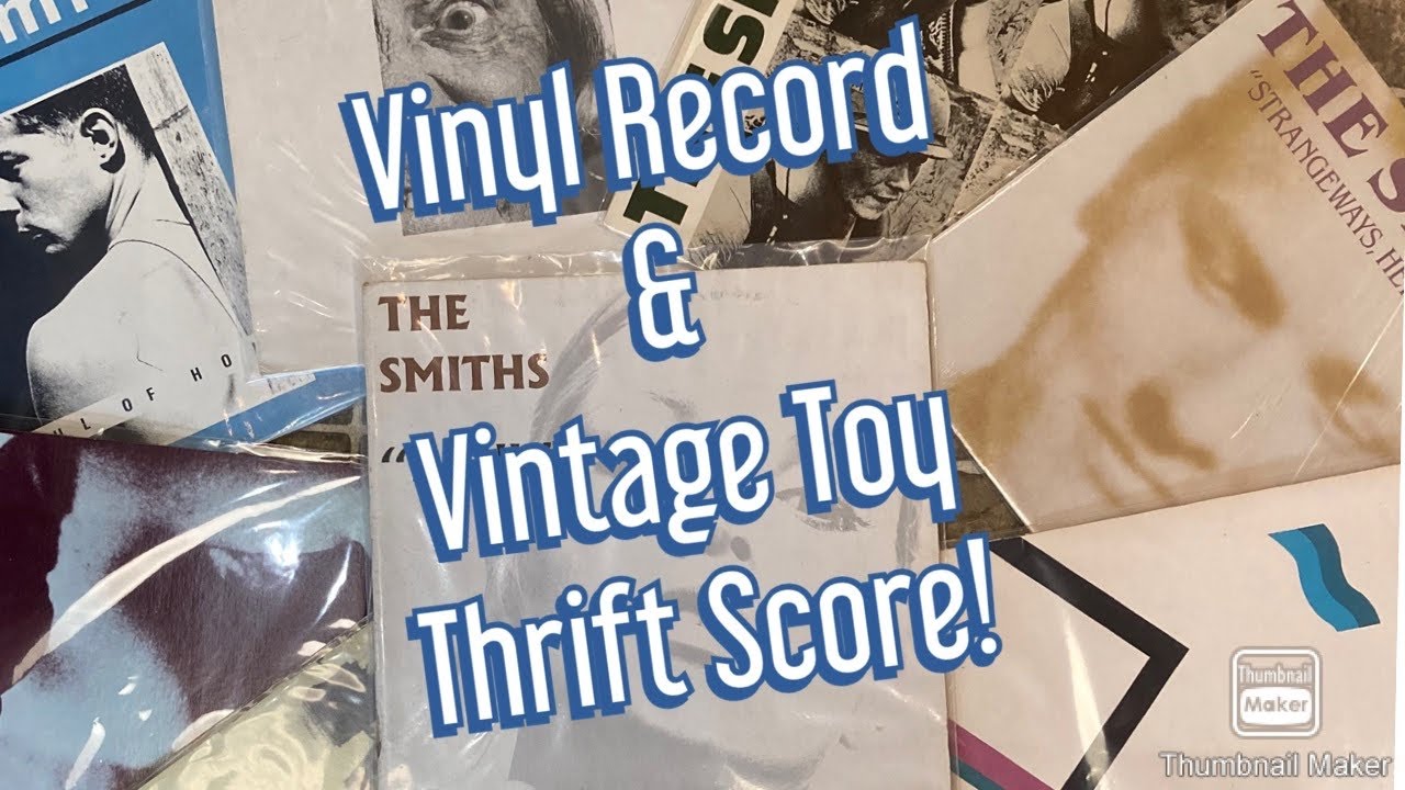 Vinyl Records Garage Sale Haul & Thrift Store Score YouTube