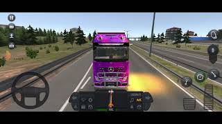 Truck Simulator Ultimate mod apk Country USA 🇺🇸 Route San Diego to Orange | Olive Oil Delivery | screenshot 1