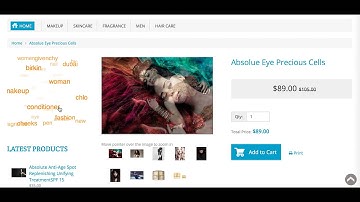 AbanteCart HTML5 Tag Cloud