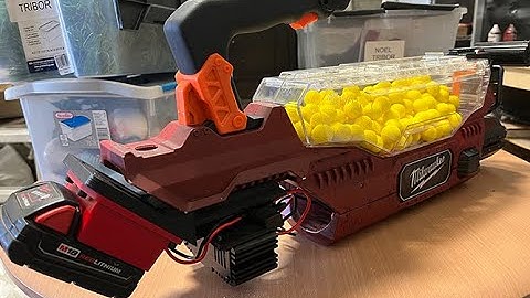 Nerf Mod: Prometheus Milwaukee Blaster