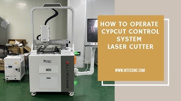 How to operate metal fiber laser cutting machine with Cypcut control system