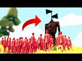 *NEW* SIREN HEAD INVADES TABS And DESTROYS ALL UNITS - Totally Accurate Battle Simulator Gameplay