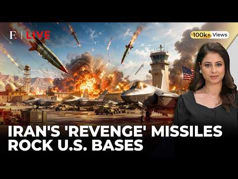 'Punishment For Trump': Iran Fires At US Bases After America Bombs Larak Island | Firstpost Live