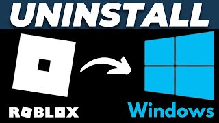 How To Uninstall Roblox And Studio In Windows
