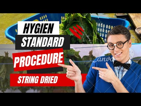 String Dried procedure standard #kratomsaveslives #stringdried - YouTube
