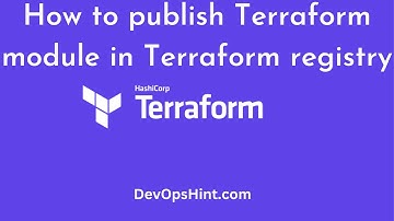 How to publish Terraform module in Terraform registry | Terraform with AWS Tutorial | Terraform