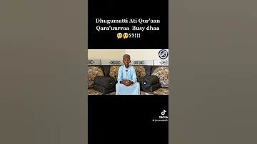 Dhugumatti Ati Qur Aana Qara Uurraa Busy Dhaa Shorts 