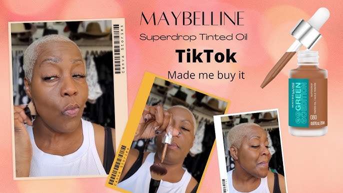 MAYBELLINE GREEN EDITION TINTED OIL MAKEUP|REVIEW - YouTube