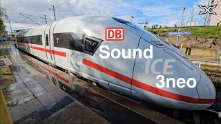 SOUND | ICE 3neo | Siemens Velaro MS | DB Baureihe 408 | Deutsche Bahn