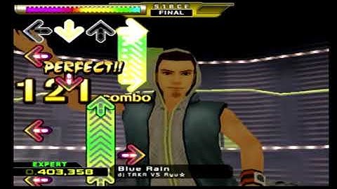 Dance Dance Revolution X- Blue Rain