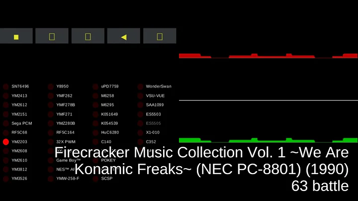 Firecracker Music Collection Vol. 1 (NEC PC-8801) - track 63 battle