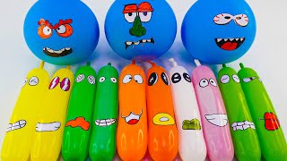 MAKING SLIME WITH MANY FUNNY LONG BALLOON AND GLITTER ! SATISFYING SLIME VIDEOS LONG VERSİON #11