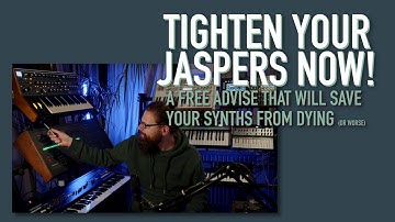 Pro tip of the week: tighten the screws of your Jaspers keystands!