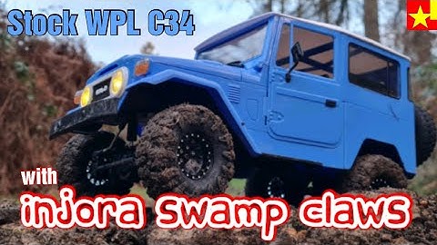 WPL C34 RTR - a rocky and muddy adventure!  1/12 scale RC 4x4 trail truck