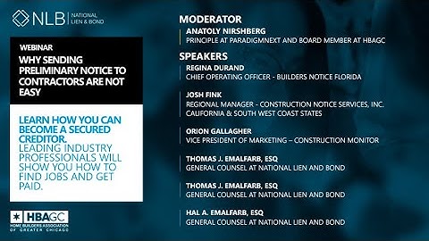 Why Sending Preliminary Notice to Contractors are Not Easy