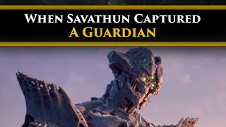 Destiny 2 Lore - Savathun apparently captured a guardian and took them to her throneworld...