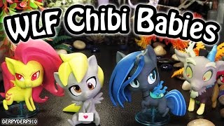 My Little Pony Welovefine Chibis Villains Fluttershy Derpy Queen Chrysalis Discord Mlp Toy Review