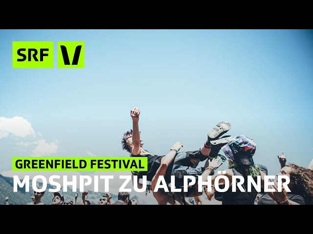 Greenfield Festival: Moshpit bei den Alphornbläsern | Festivalsommer 2019 | SRF Virus