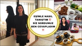 GELSİN SORU CEVAP VİDEOSU ⁉ KARŞI KOMŞUMDA OTURMAMIZ BOL İKRAMLI BİRLİKTE HAZIRLANALIM  ‍♀