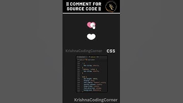 Heart Checkbox || HTML CSS || #shorts #coding #css #webdesign #html