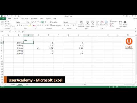 Microsoft Excel-ის ვიდეო გაკვეთილები - 11. Custom Number Format