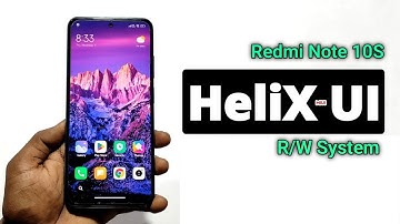 MIUI HeliX-UI New Update | Install HeliX-UI MIUI 13.0.12.0 Redmi Note 10S | Dot SM