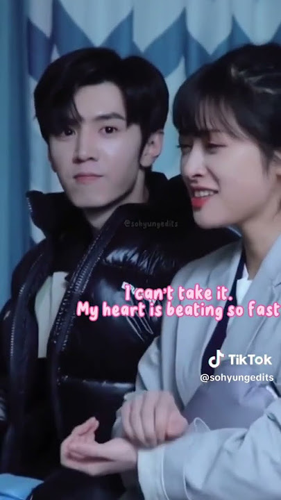 Cutie shen yue with chen zhe yuan🥰😂 #kdrama #shenzhen #shenyue #shorts