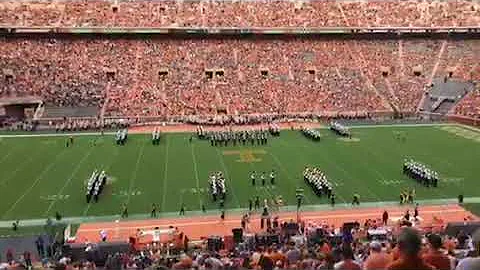 Etsu Marching Bucs at UT Sept 8, 2018 video take b...