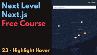 Free Next.js Course: 23 / Highlight Hover