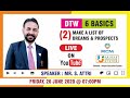 S attri ues live dtw  6 basics   webinar 26 june 2020 time 7pm