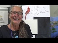 Raleigh art studio/how to draw a cardinal