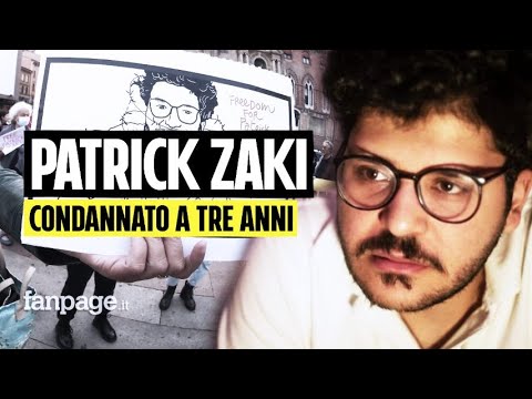 Patrick Zaki condannato a tre anni di carcere in Egitto