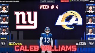 Giants vs Rams: Madden 24 Week 4 Thriller