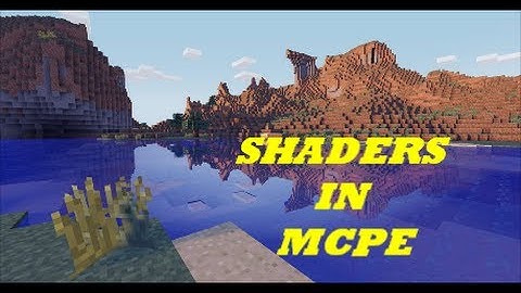 SHADERS TEXTUREPACK in Mcpe 0.8.1 ios [Download]