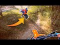 ENDURO IN KTM 450 e 125 2 Tempi!