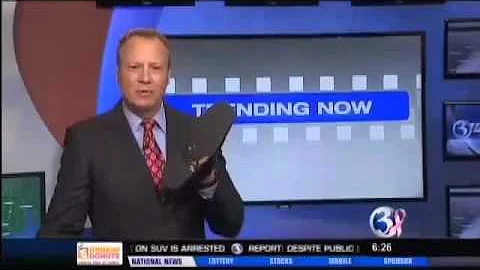 News Anchor Eats Cat Vomit On-Air!! FAIL!!