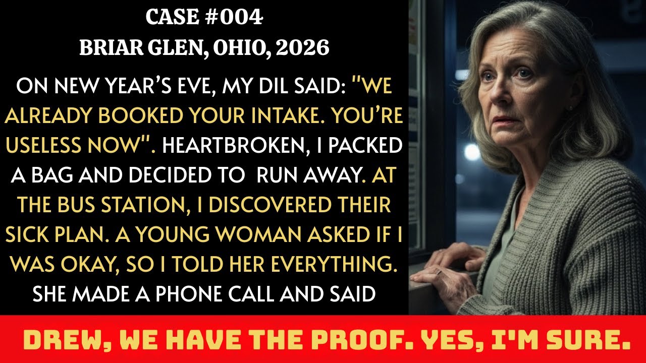 CASE #004: My DIL says You're useless now & books a home. On NYE, I walk out.