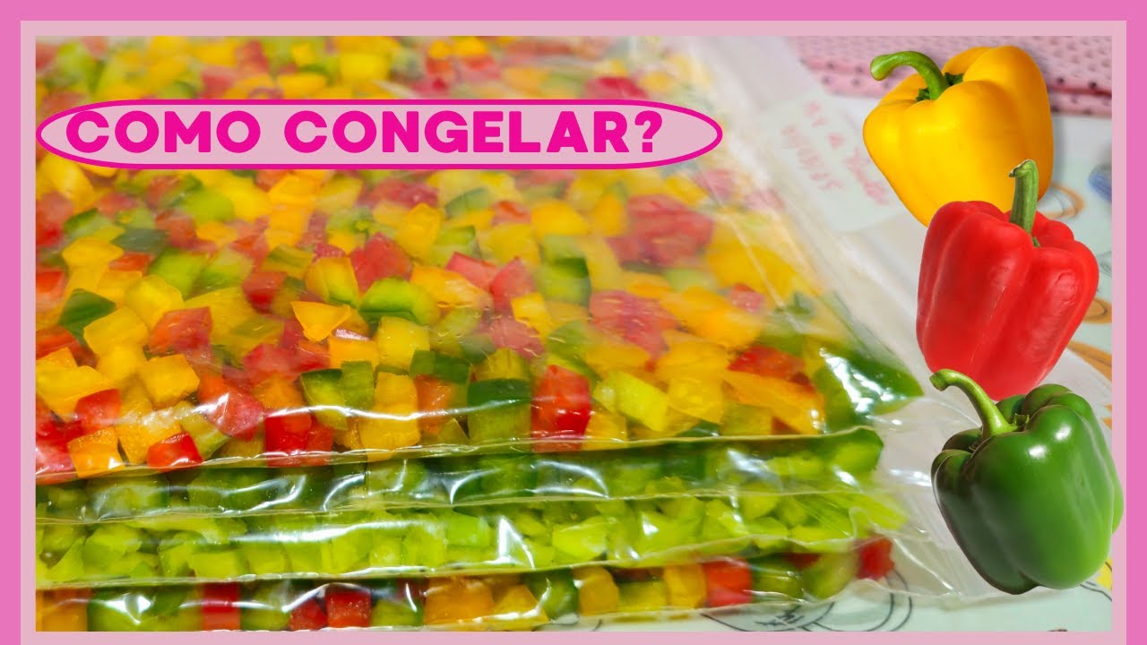 COMO CONGELAR PIMENTÕES? | E como descongelar e usar