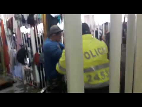 Riña entre Venezolanos y Colombianos detenidos en estación de Policía en Bogota
