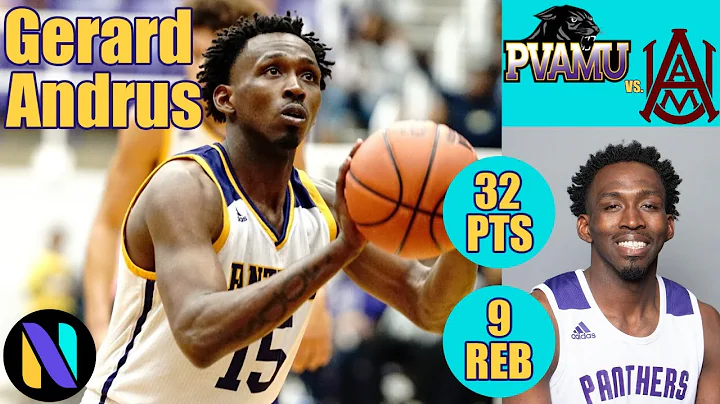 Gerard Andrus Prairie View A&M Panthers 32 PTS 9 R...