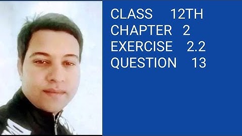 #class 12th#chapter 2nd#inverse_trigonometric_function #exercise 2.2#question 13#maths#viralvideo