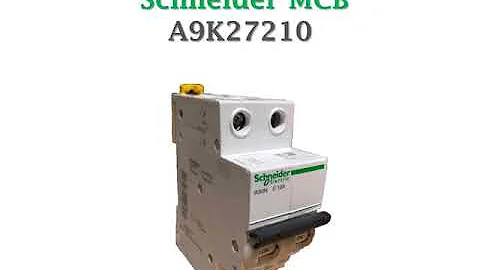 100% original made in thailand A9K27210 2P 10A 440 VAC IK60N Schneider Miniature Circuit Breaker