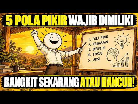 PENGHASILAN 50RB/HARI BUKAN AKHIR! 5 POLA PIKIR INI WAJIB PUNYA