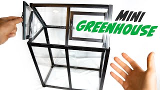 Easy DIY Aquarium to Mini Greenhouse Conversion